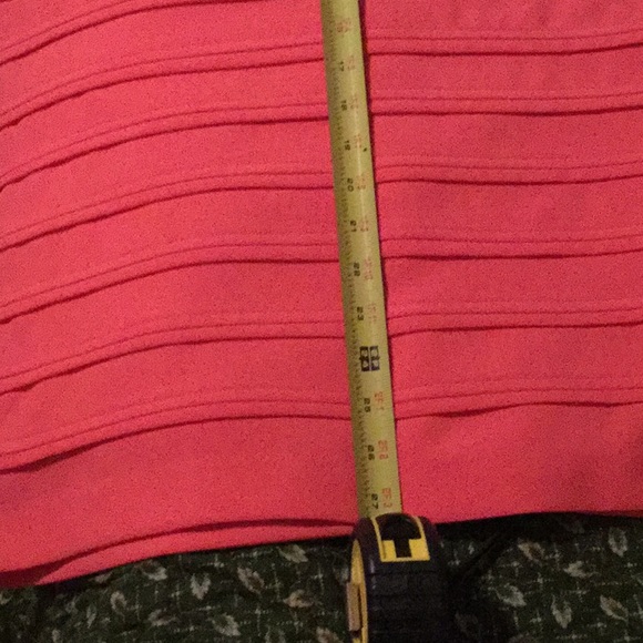 Dress -Adrianna Papell soft orange bandage-12 - Picture 7 of 7